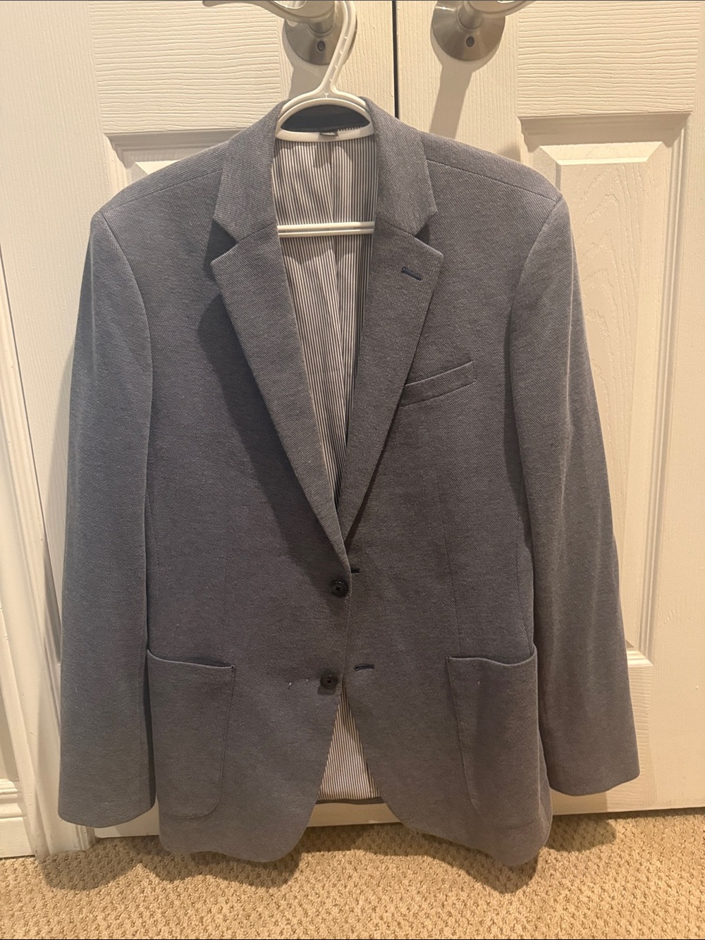RW&CO. Men's Gray Sport Coat - Two-Button Blazer